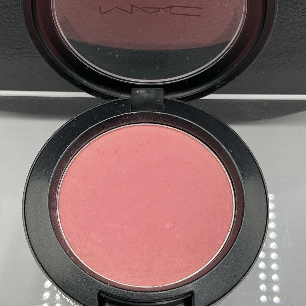 MAC Cosmetics Sheertone Blush in Pinch O Peach Swatched, Rare, Discontinued, HTF